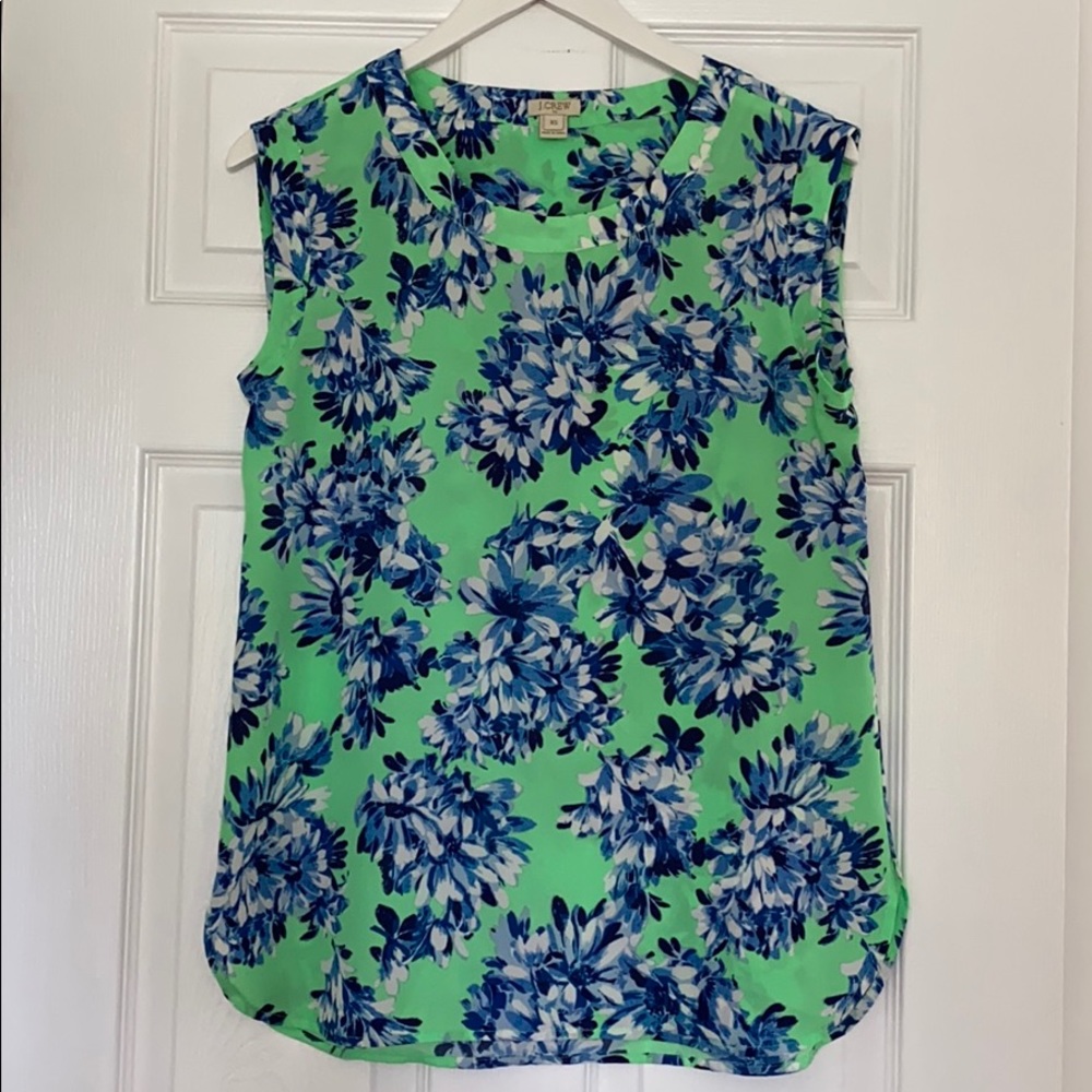 JCrew women's floral top